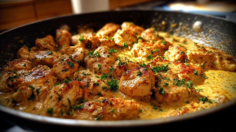 Creamy Cajun Chicken Skillet
