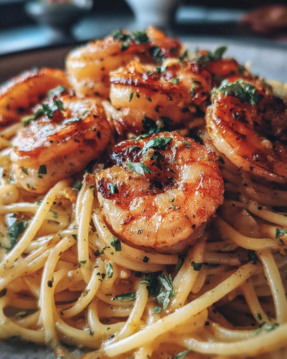 Creamy Cajun Shrimp Pasta - detail 4