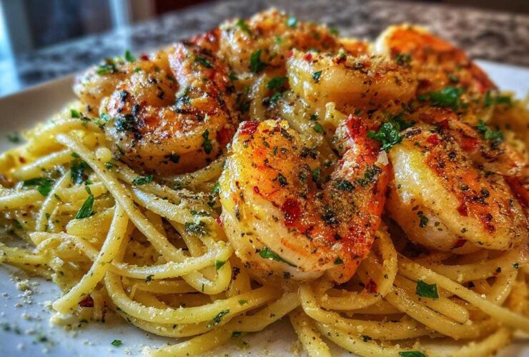 Creamy Cajun Shrimp Pasta