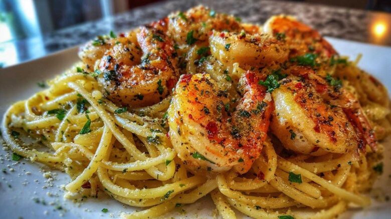 Creamy Cajun Shrimp Pasta