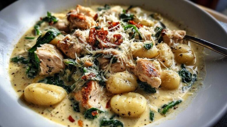 Creamy Chicken Gnocchi Soup