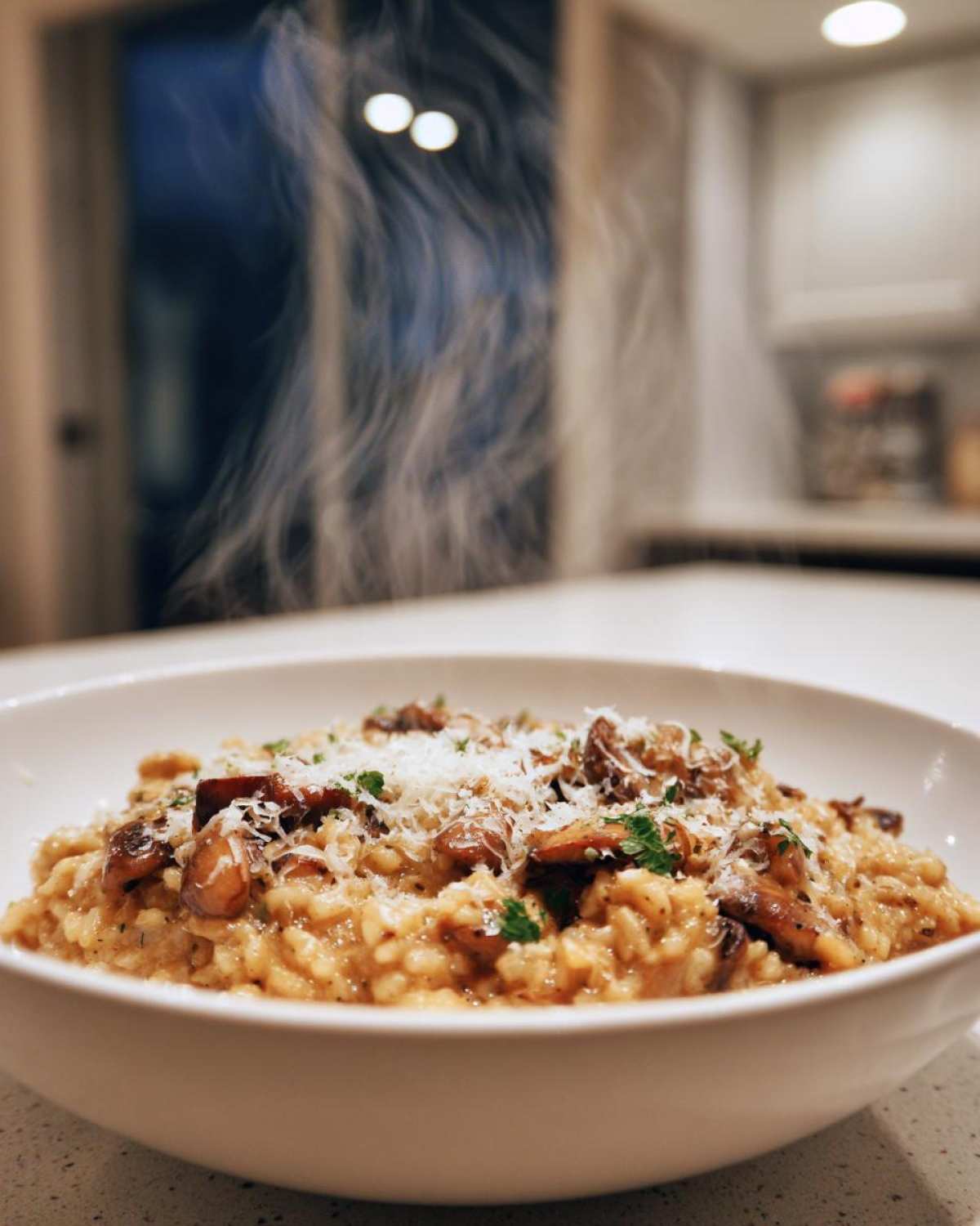 Creamy Mushroom Risotto - detail 4