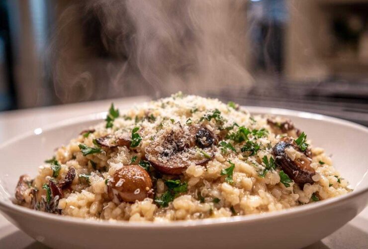 Creamy Mushroom Risotto