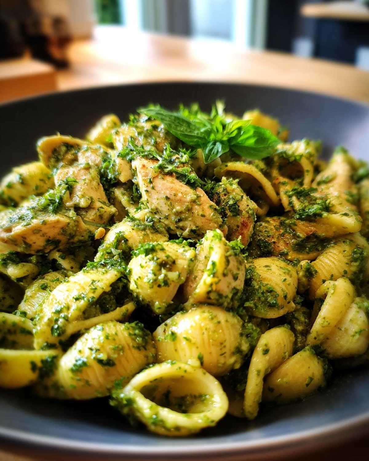 Creamy Pesto Chicken Pasta - detail 2