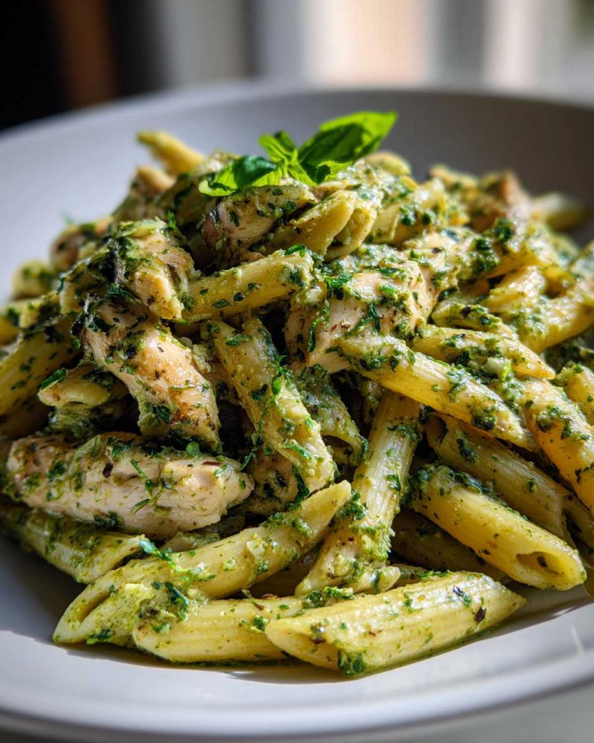 Creamy Pesto Chicken Pasta - detail 3