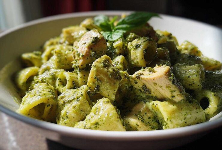 Creamy Pesto Chicken Pasta