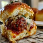 Garlic Bread Meatball Sliders