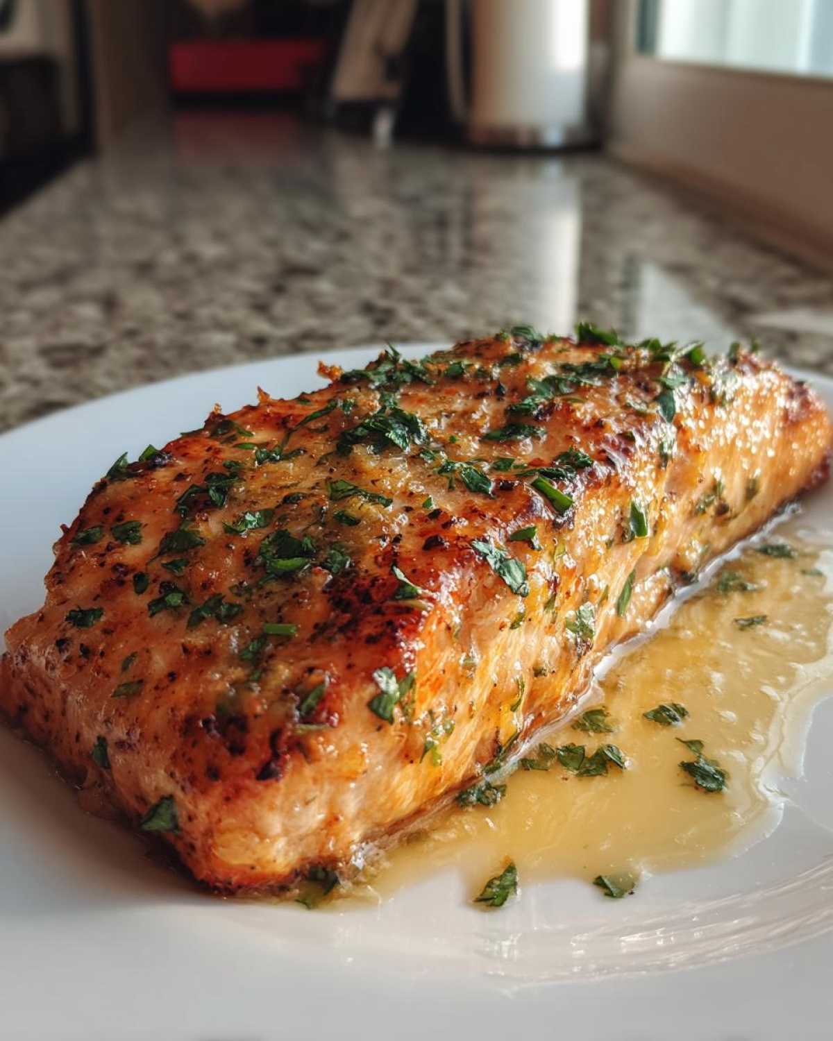 Garlic Butter Roasted Salmon - detail 4
