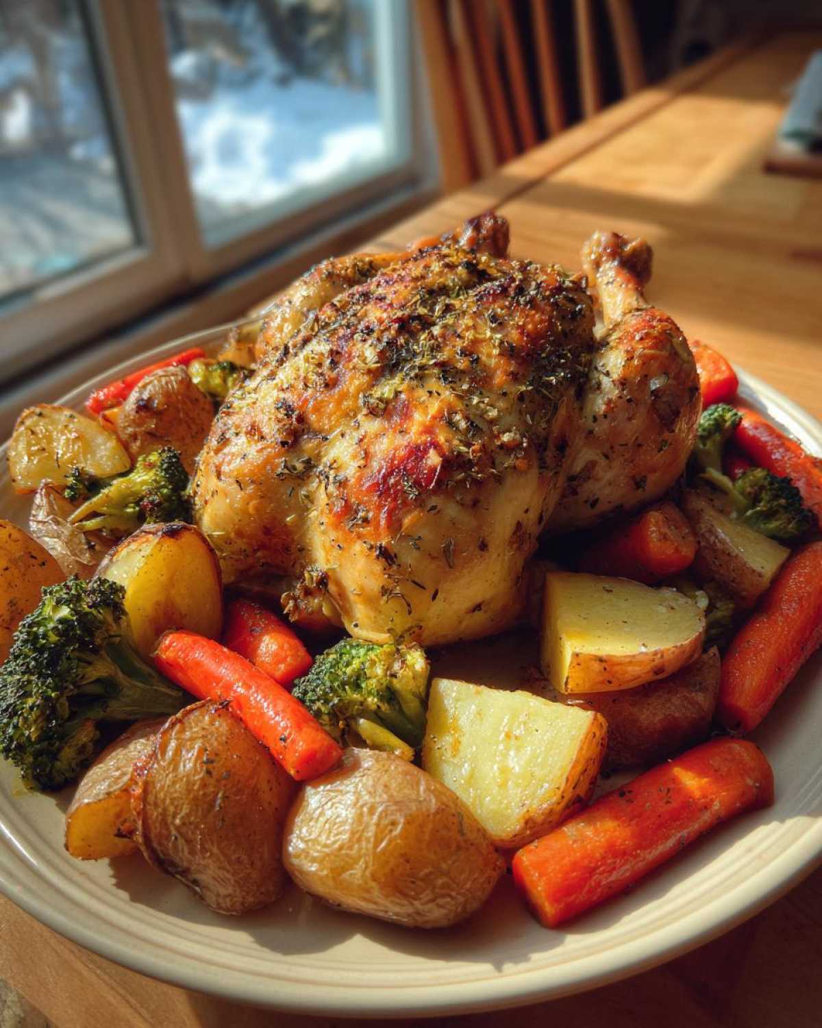 Garlic Herb Roasted Chicken & Vegetables - detail 1