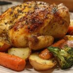 Garlic Herb Roasted Chicken & Vegetables