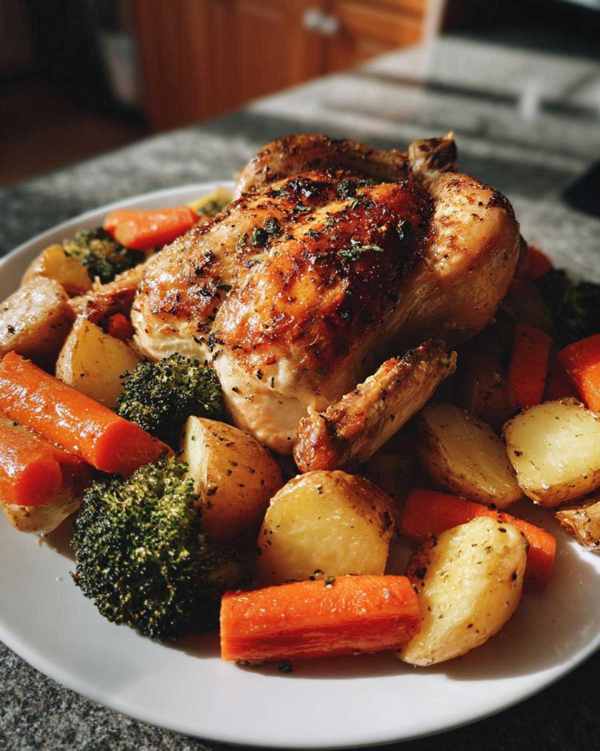 Garlic Herb Roasted Chicken & Vegetables - detail 2