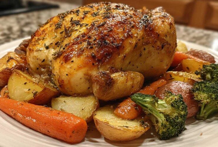 Garlic Herb Roasted Chicken & Vegetables