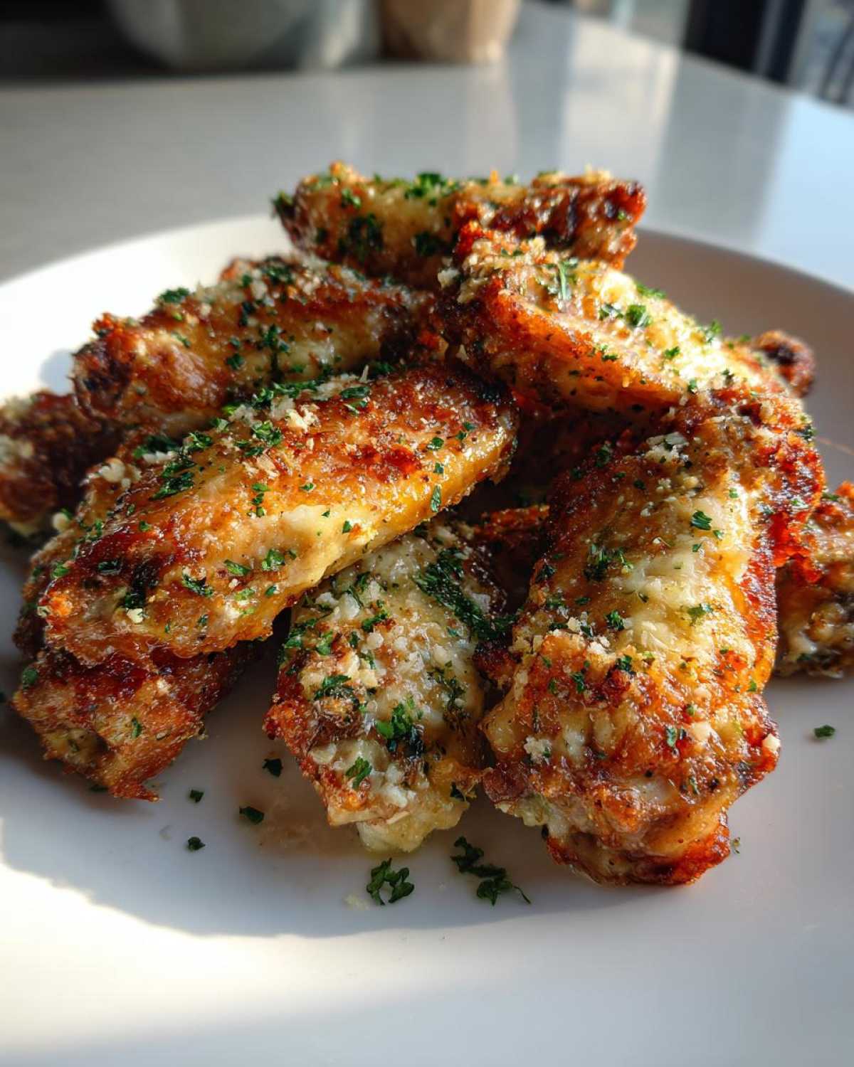 Garlic Parmesan Chicken Wings - detail 1