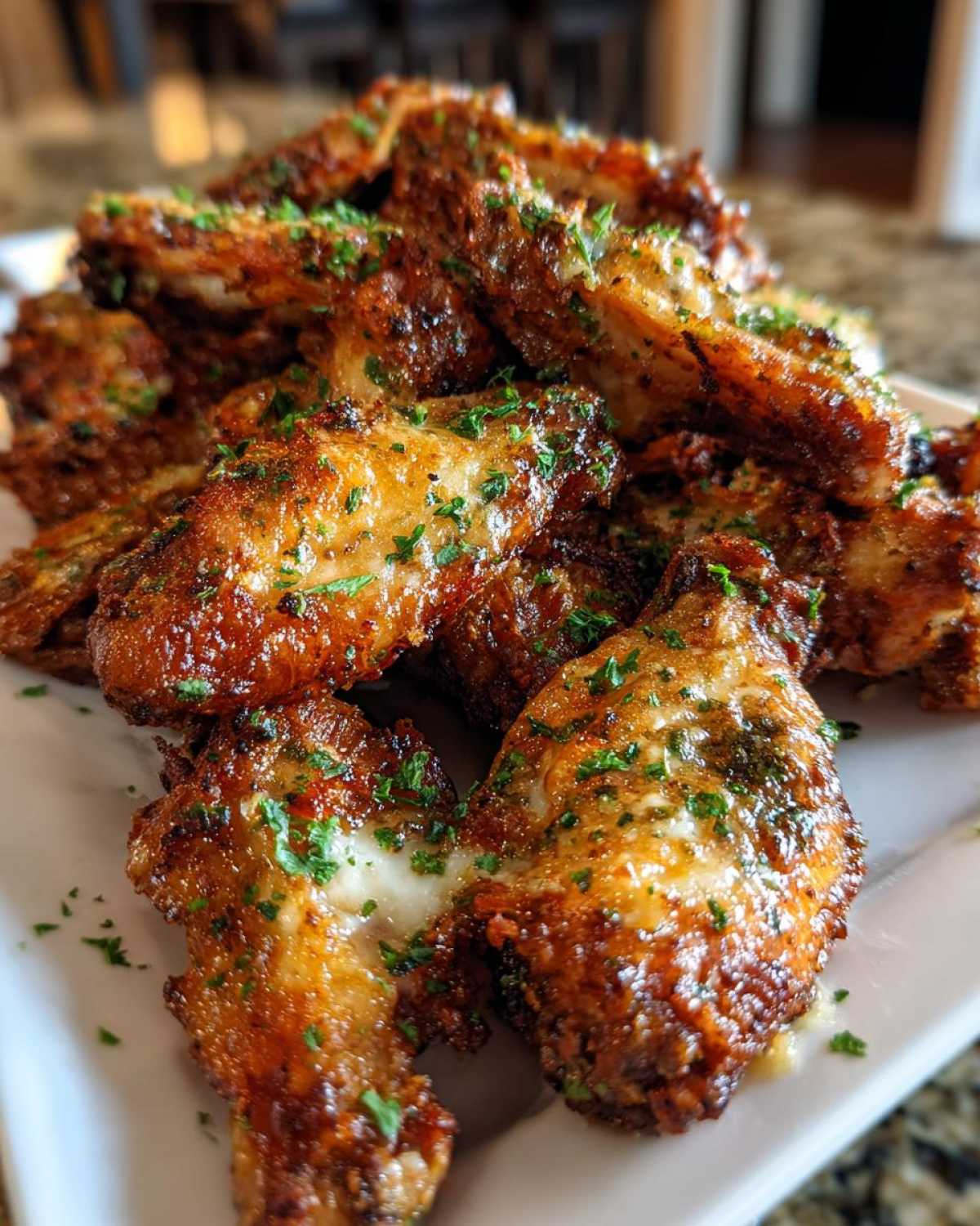 Garlic Parmesan Chicken Wings - detail 3