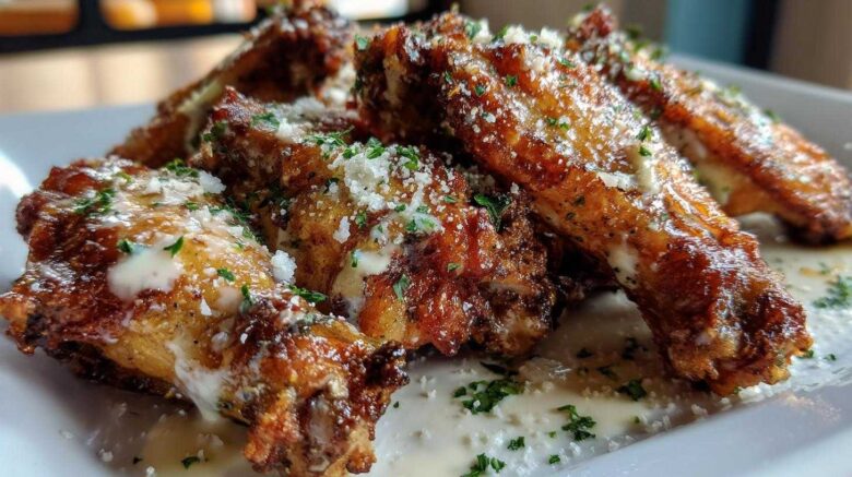 Garlic Parmesan Chicken Wings