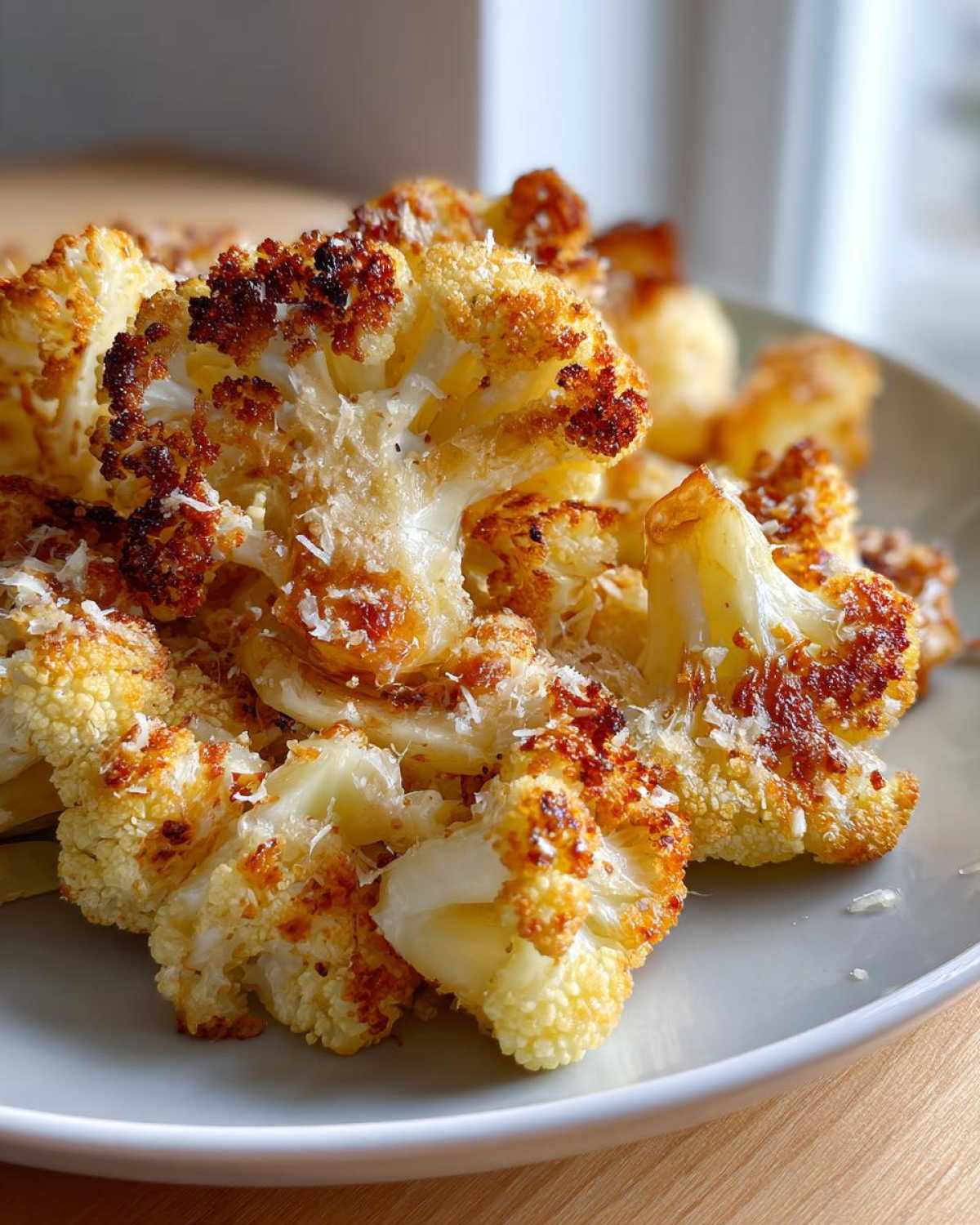 Garlic Parmesan Roasted Cauliflower - detail 3