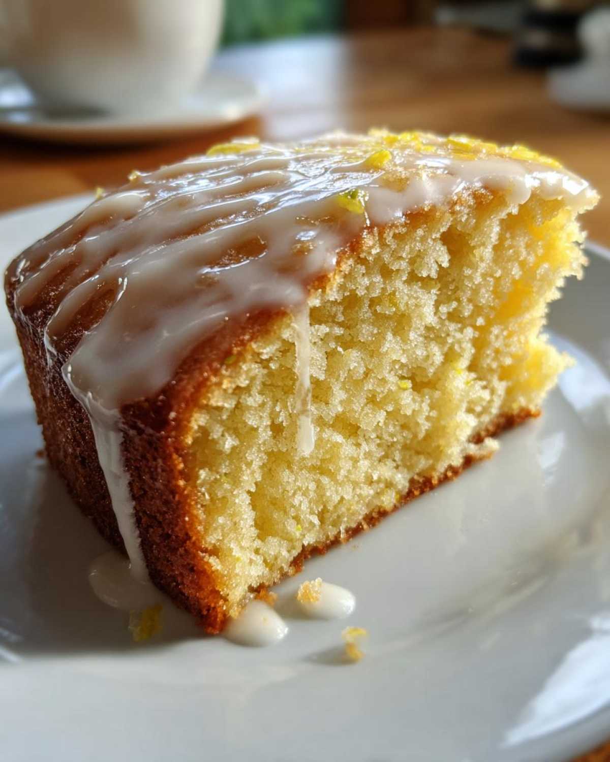 Glazed Lemon Zucchini Cake - detail 2