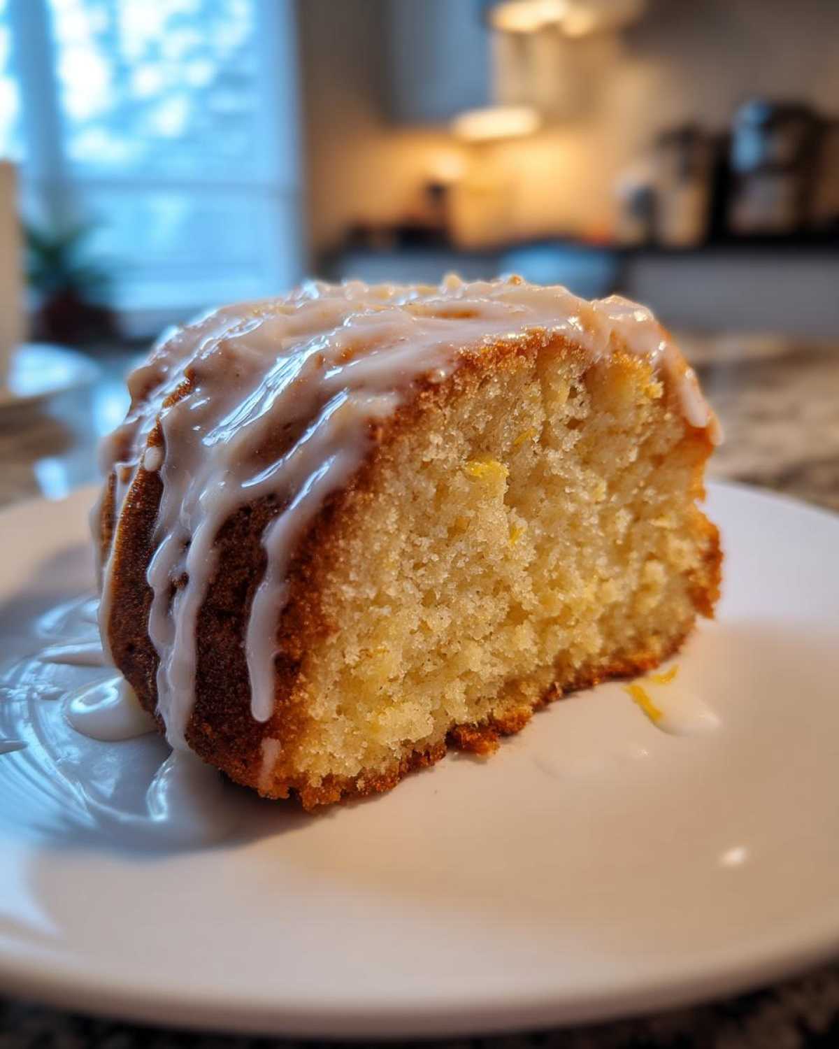 Glazed Lemon Zucchini Cake - detail 3