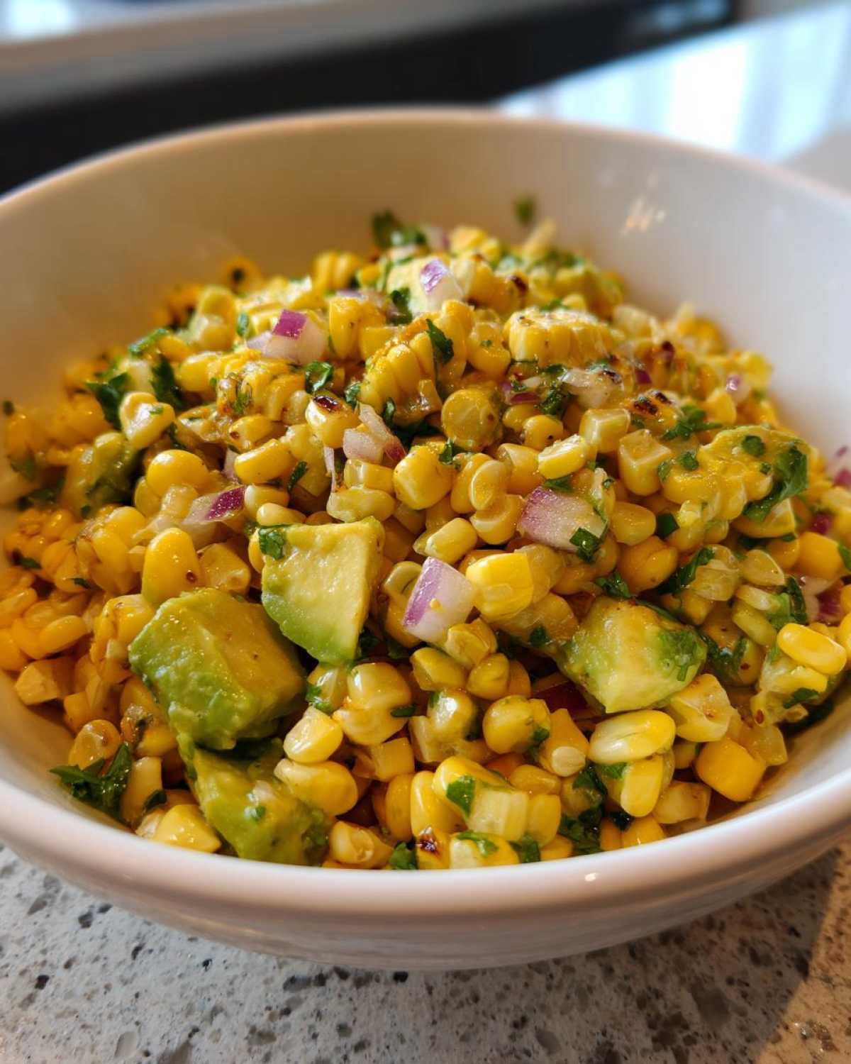 Grilled Corn & Avocado Salad (Summer BBQ Side) - detail 1