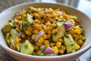 Grilled Corn & Avocado Salad (Summer BBQ Side)