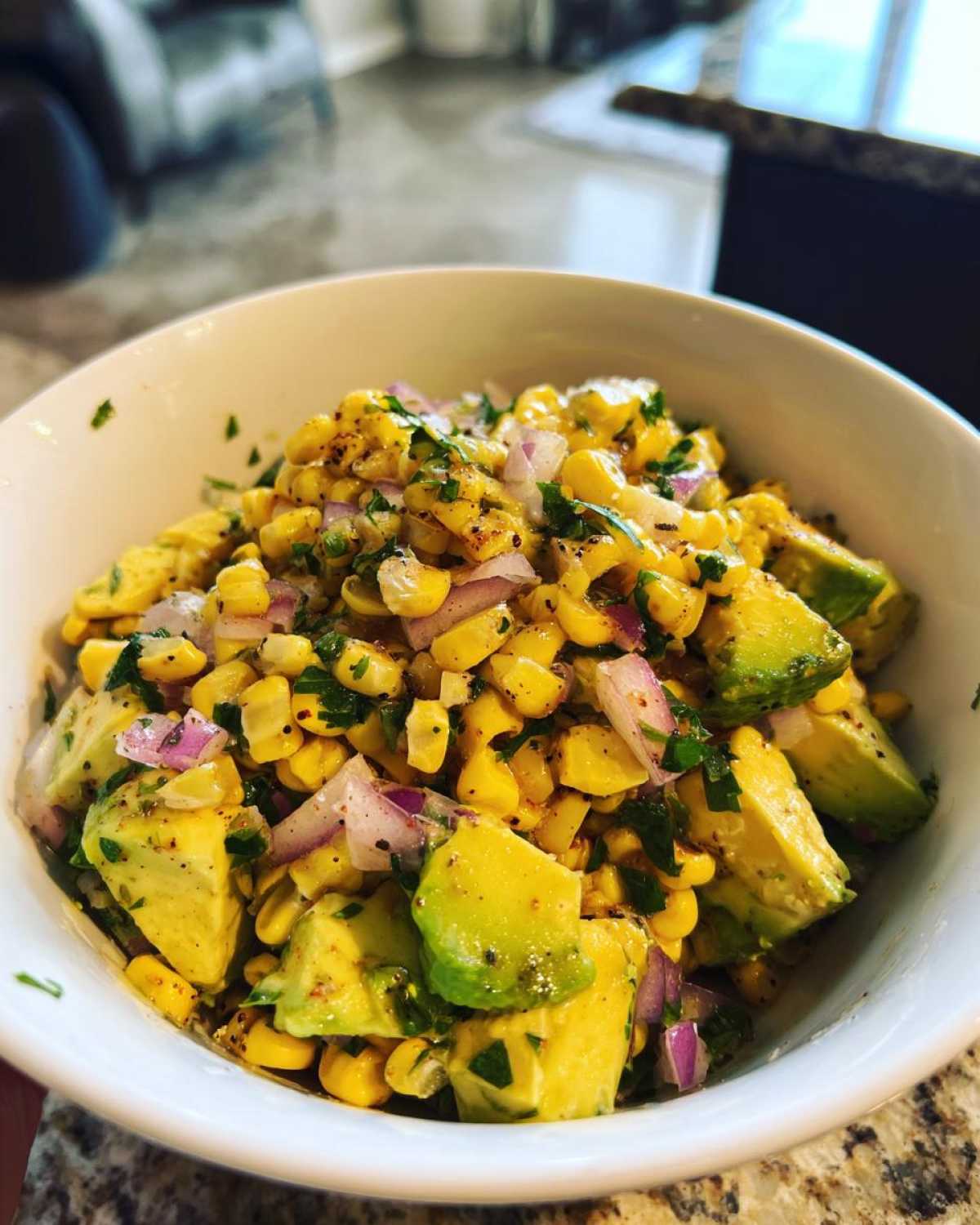 Grilled Corn & Avocado Salad (Summer BBQ Side) - detail 4