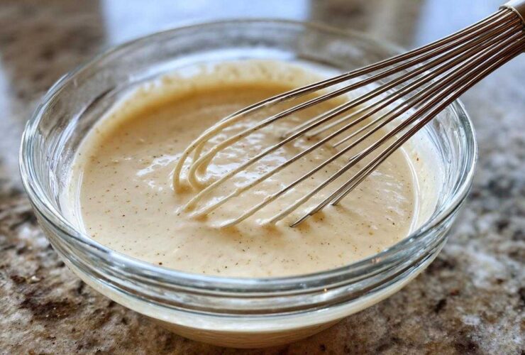 Homemade Caesar Dressing (Classic Caesar Salad)