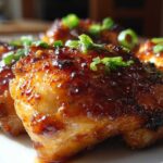 Honey Garlic Chicken Thighs (Oven-Baked)