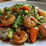 Honey Garlic Shrimp Stir-Fry
