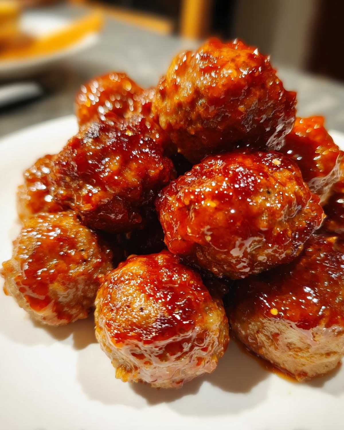 Honey Sriracha Meatballs - detail 2