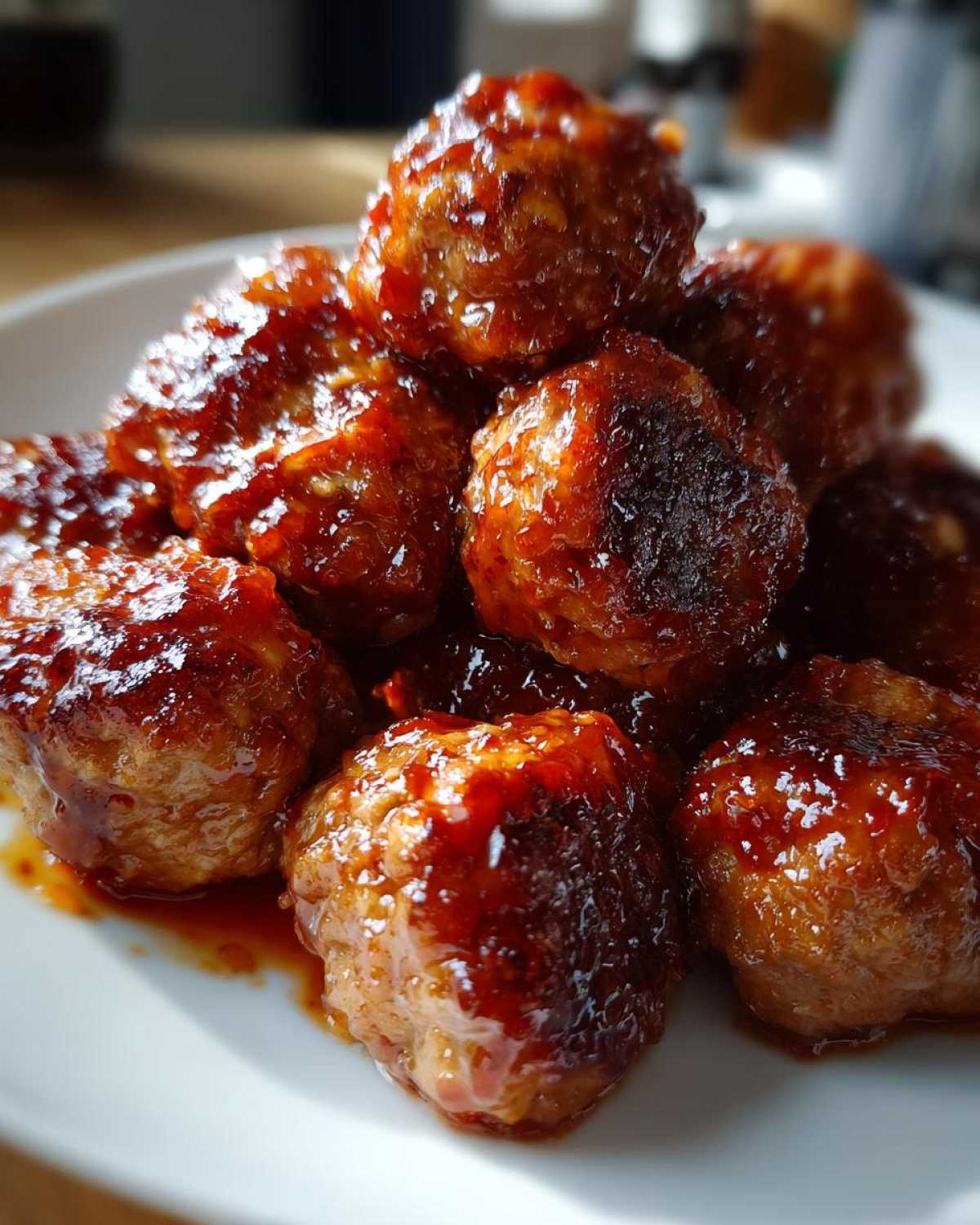 Honey Sriracha Meatballs - detail 4