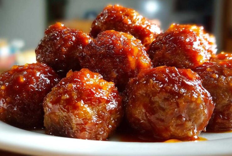 Honey Sriracha Meatballs