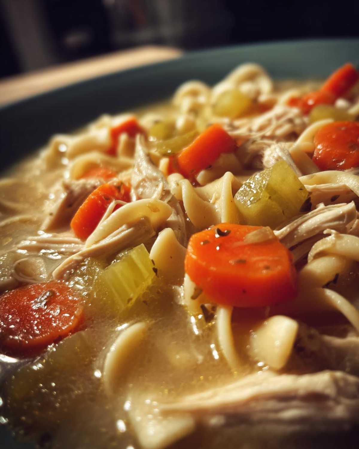 Instant Pot Chicken Noodle Soup - detail 3