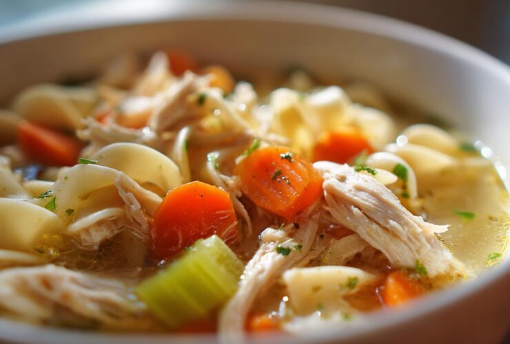 Instant Pot Chicken Noodle Soup