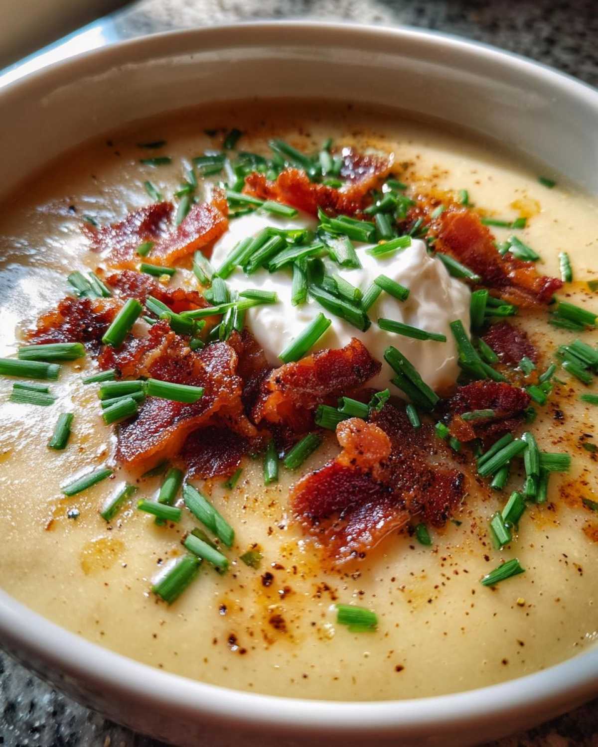 Loaded Baked Potato Soup - detail 1