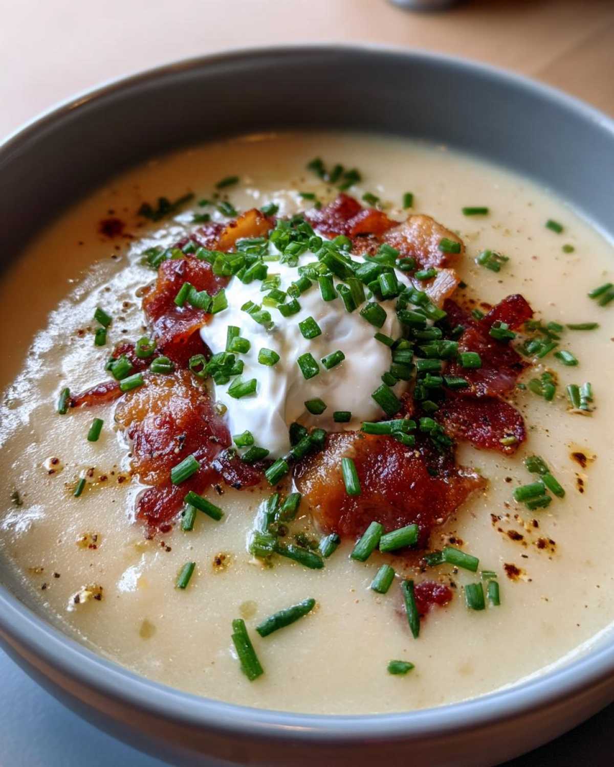 Loaded Baked Potato Soup - detail 3