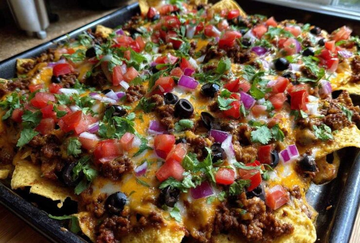 Loaded Sheet Pan Nachos