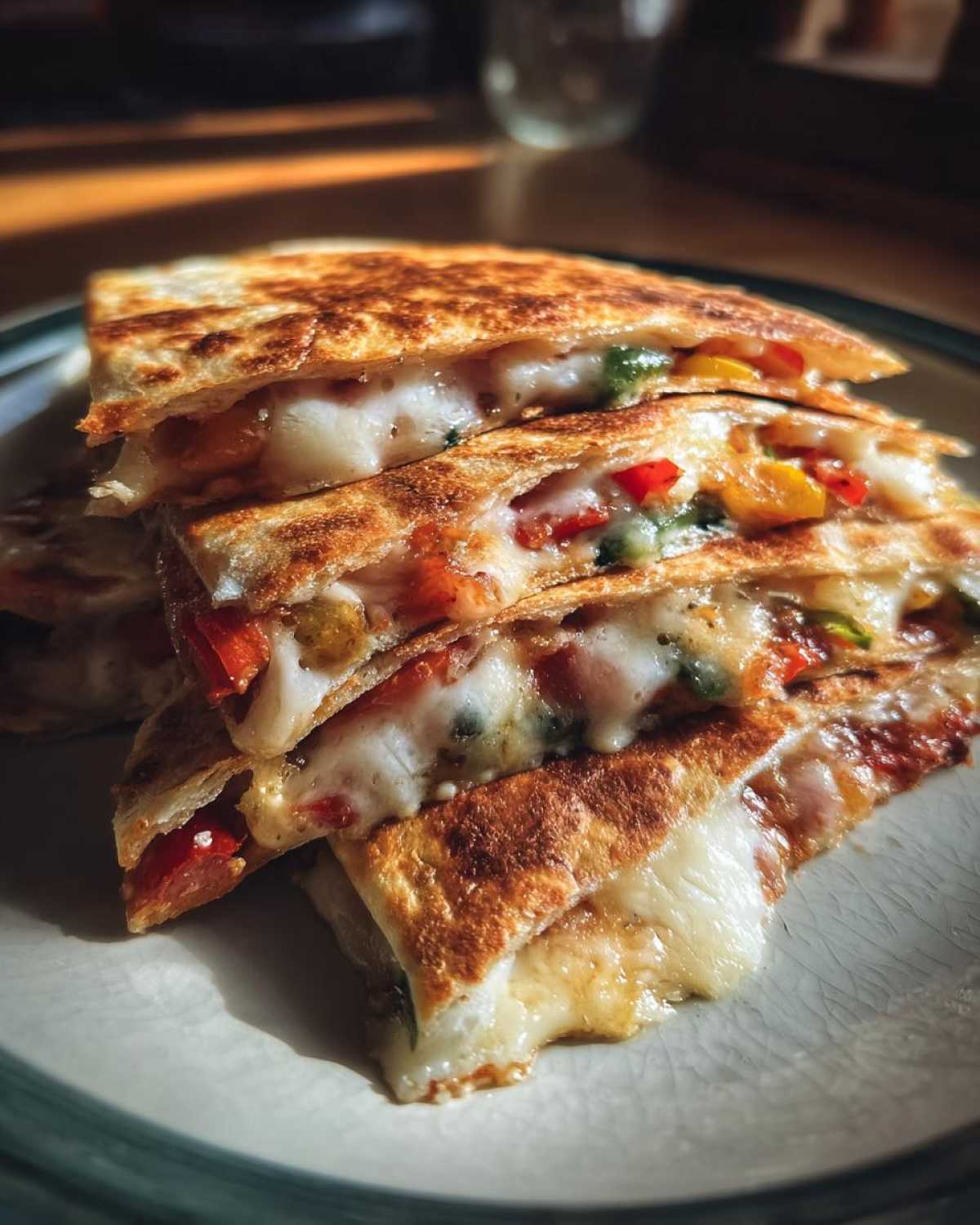 Loaded Veggie Quesadillas - detail 1