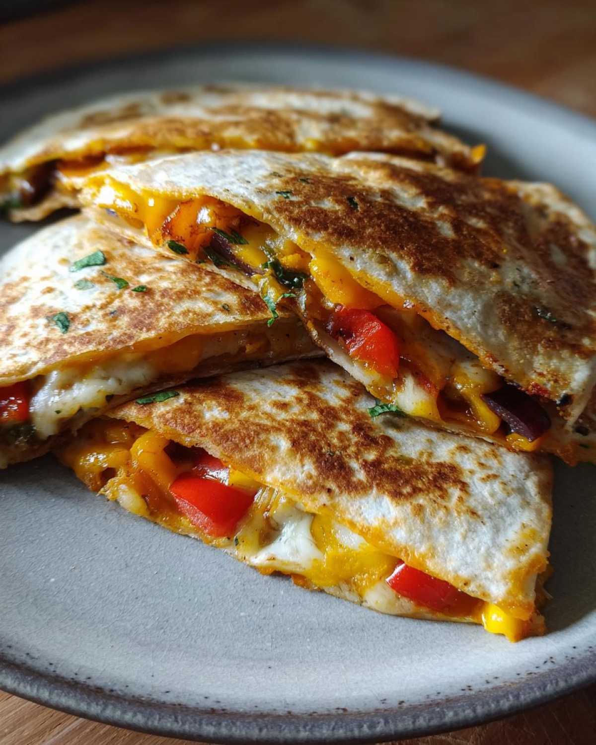 Loaded Veggie Quesadillas - detail 4