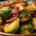 Maple Bacon Brussels Sprouts