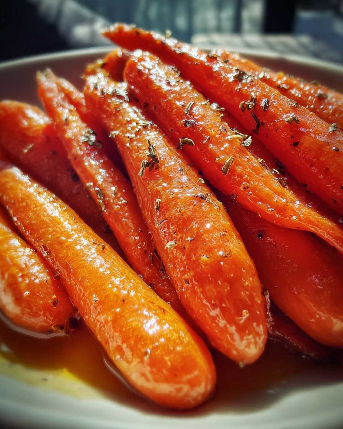 Maple Glazed Carrots - detail 1