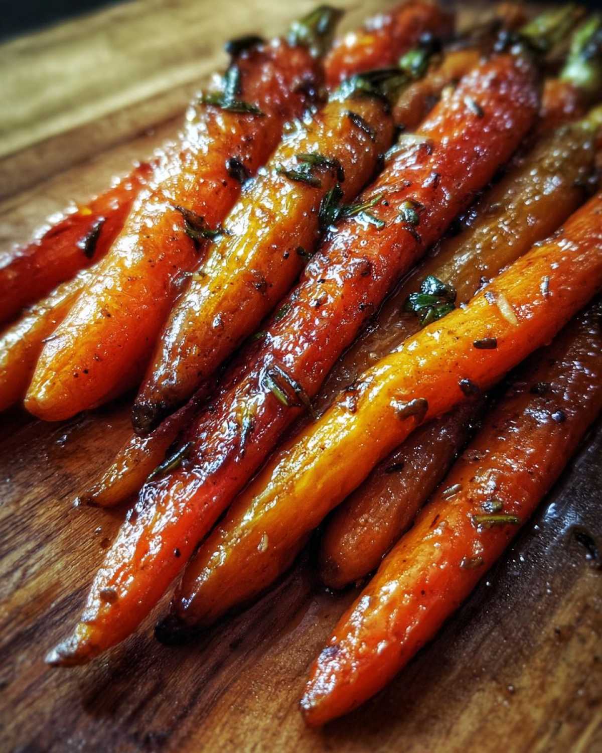 Maple Glazed Carrots - detail 4