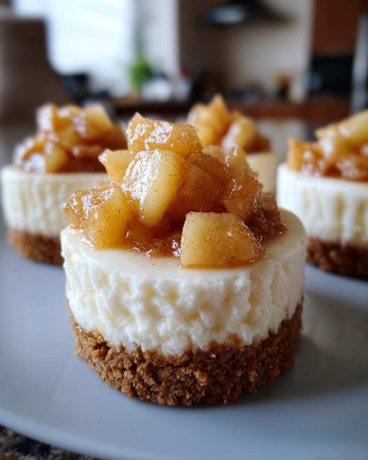 Mini Apple Cheesecakes - detail 1