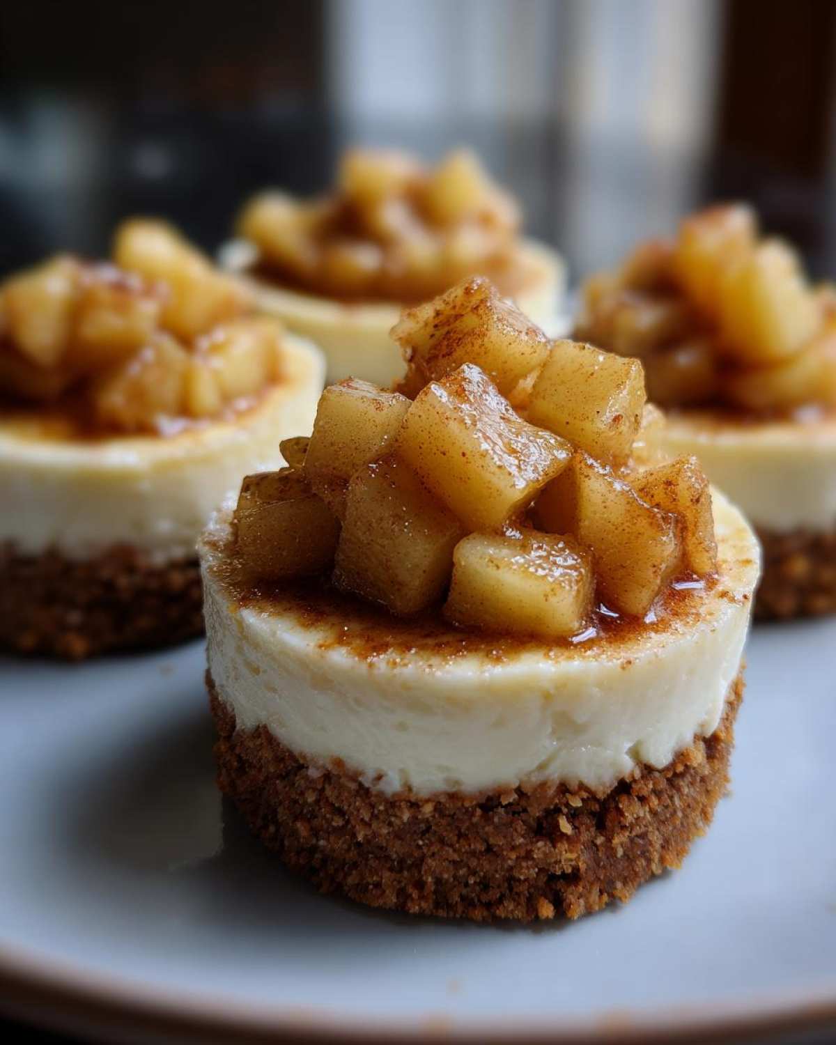 Mini Apple Cheesecakes - detail 2