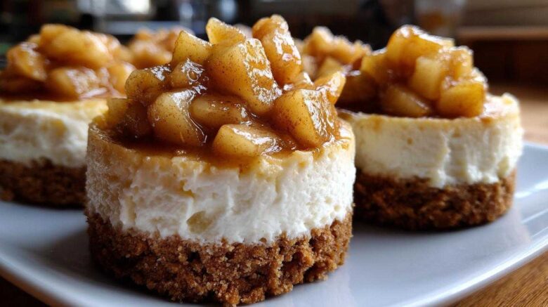 Mini Apple Cheesecakes