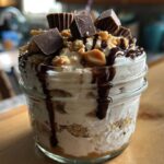 No-Bake Peanut Butter Pie in Jars