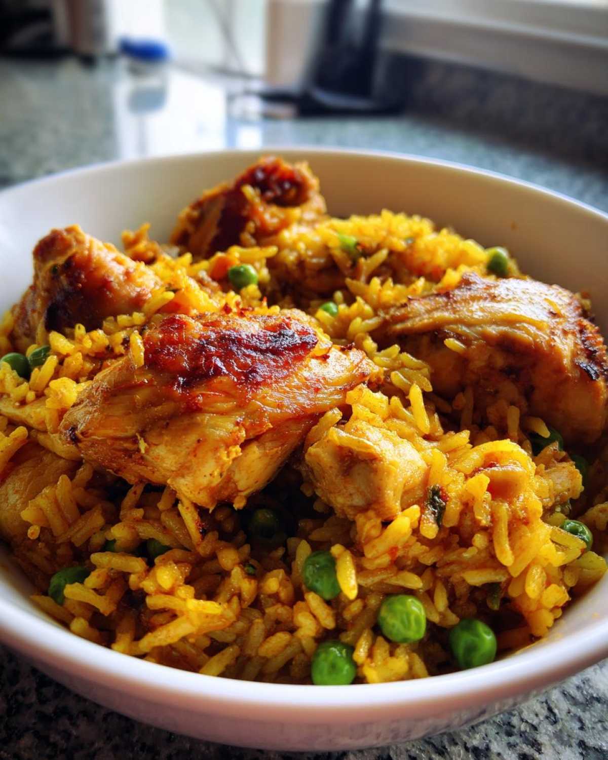 One-Pot Chicken and Rice (Arroz con Pollo) - detail 2