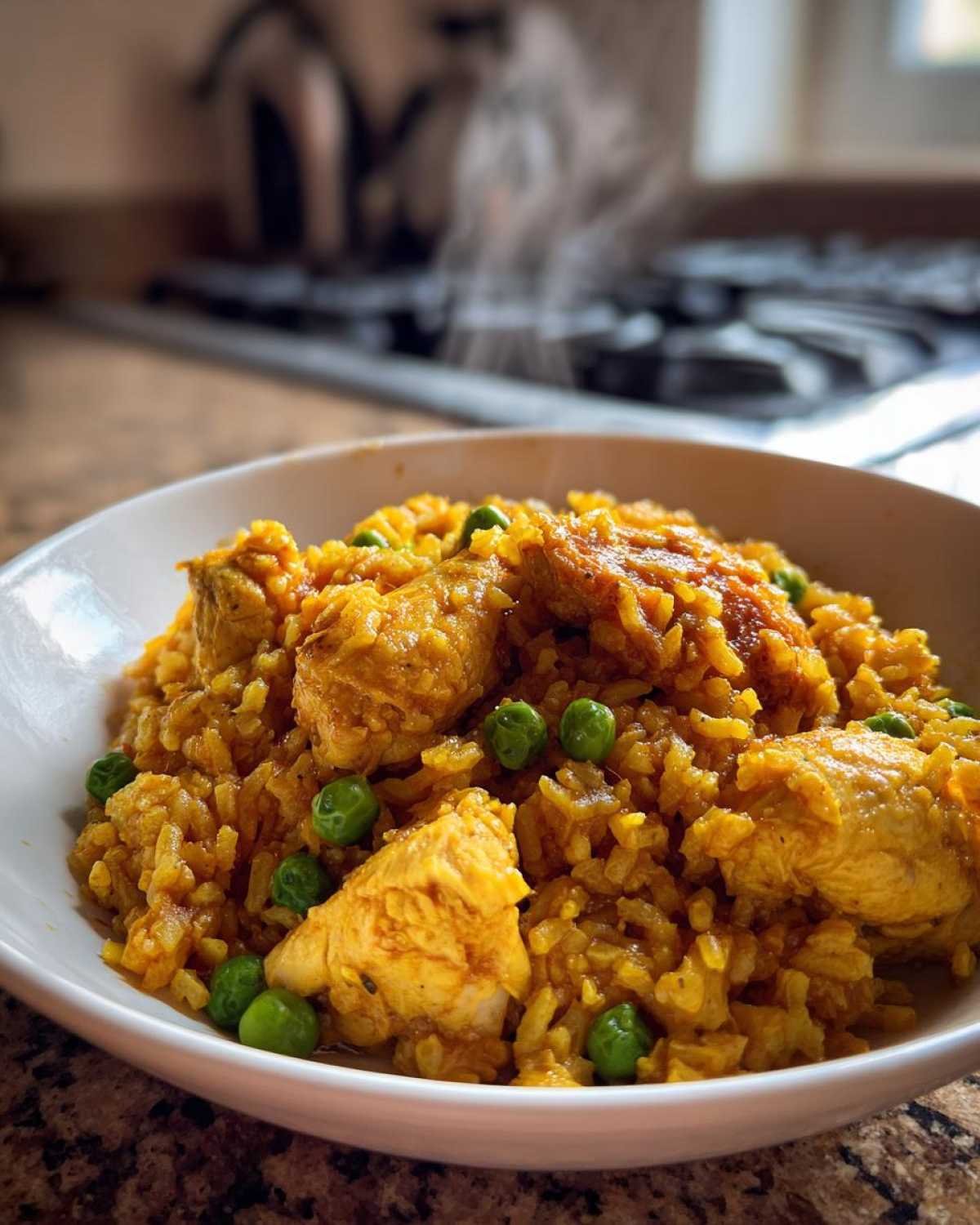 One-Pot Chicken and Rice (Arroz con Pollo) - detail 3