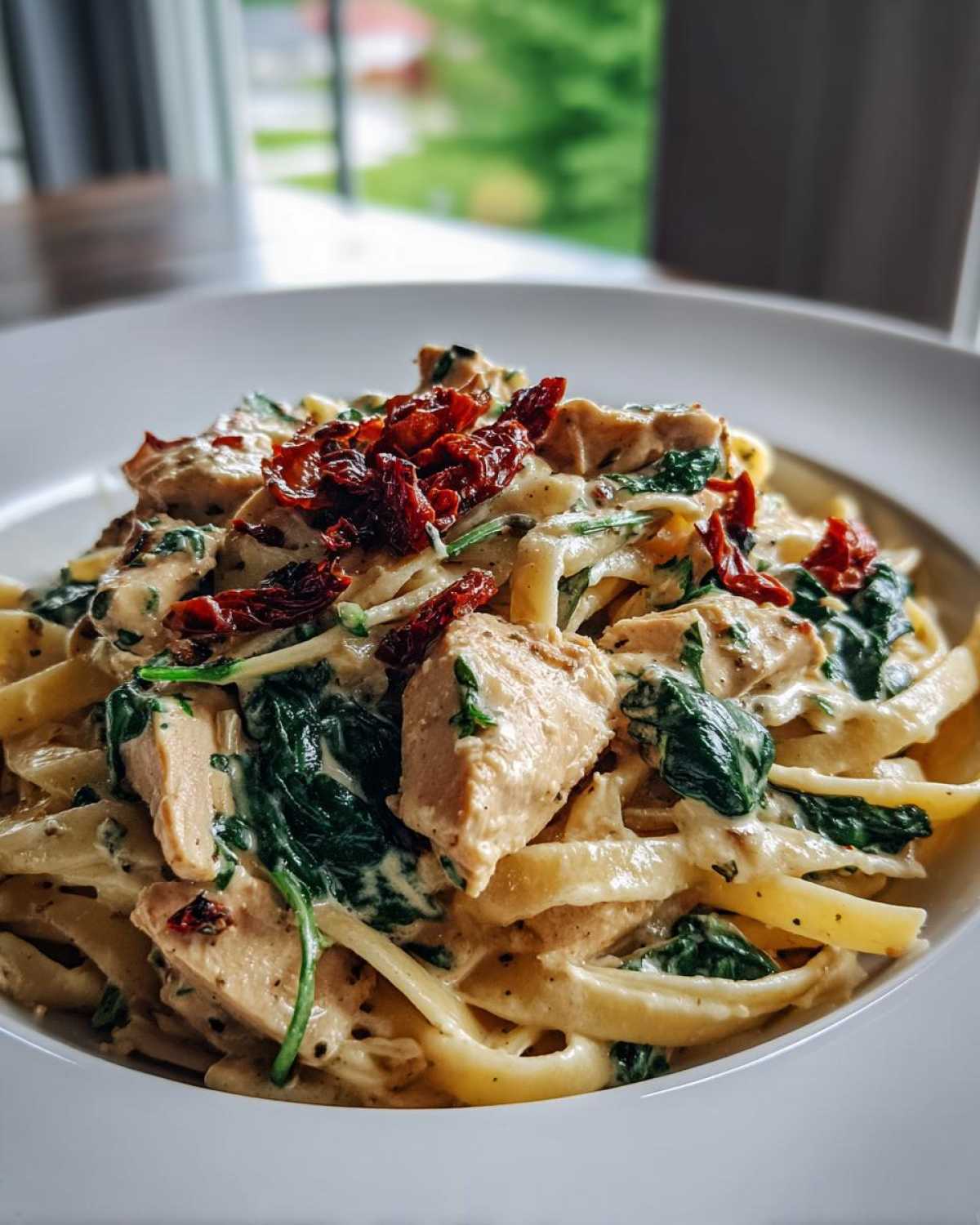 One-Pot Creamy Tuscan Chicken Pasta - detail 2