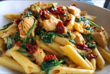 One-Pot Creamy Tuscan Chicken Pasta