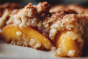 Peach Cobbler with Fresh Peaches